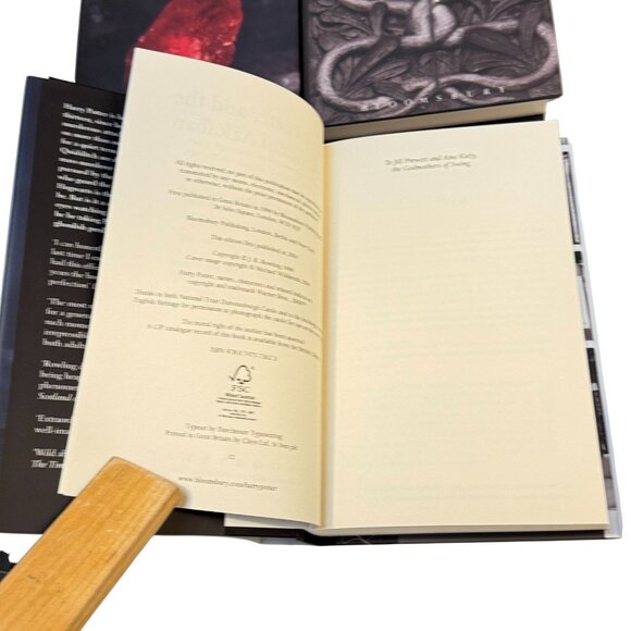 Harry Potter J.K. Rowling 7 Book Set Adult Black Cover UK Bloomsbury Unread - Picture 9 of 16